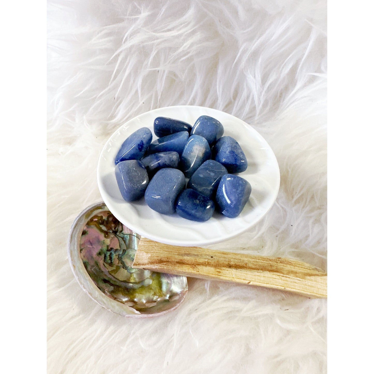 Blue Quartz Gemstone
