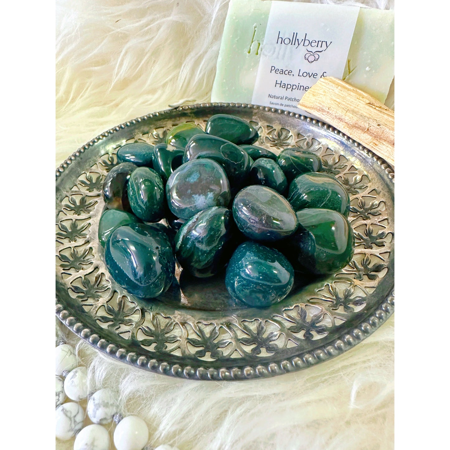 Bloodstone Tumbled Stone