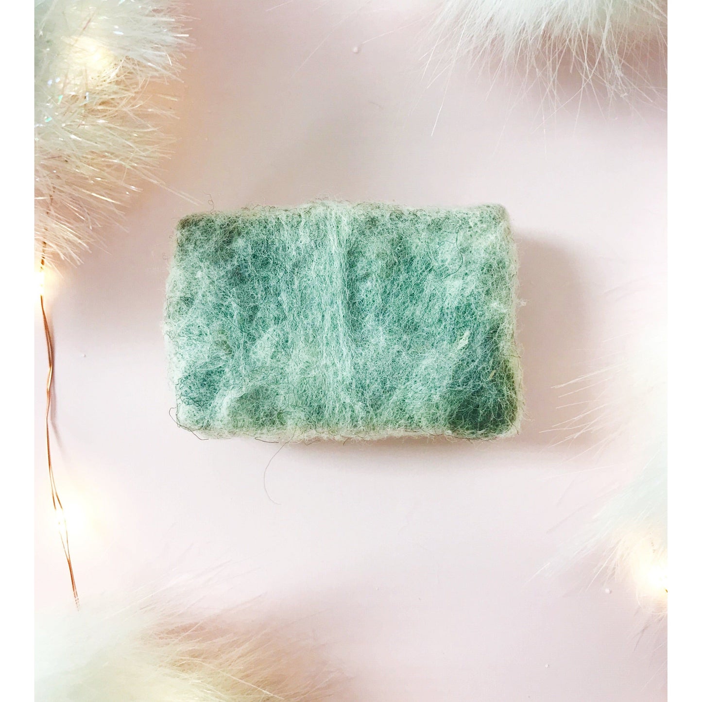 Natural Felted Soap - Vanilla Mint