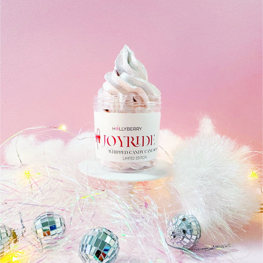 Joyride - Natural Candy Cane Whipped Soap