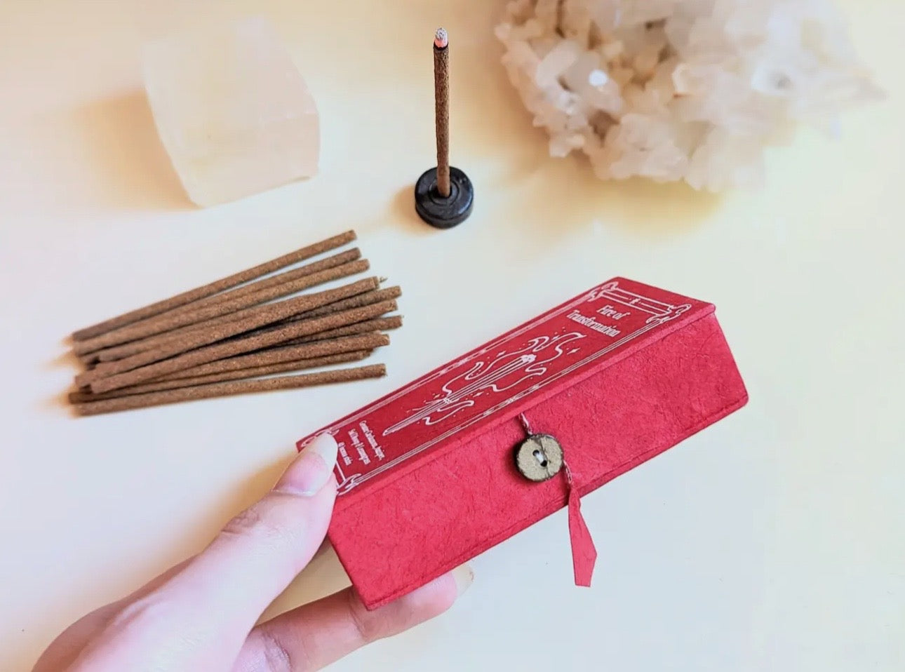 Fire of Transformation Short Stick Incense, Sacred Scents